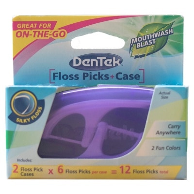 DENTEK Floss Pick With Case