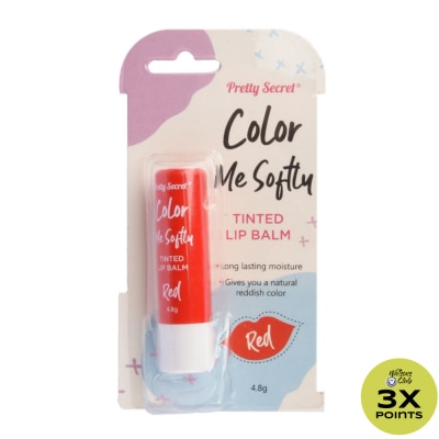 PRETTY SECRET Tinted Lipbalm - Red
