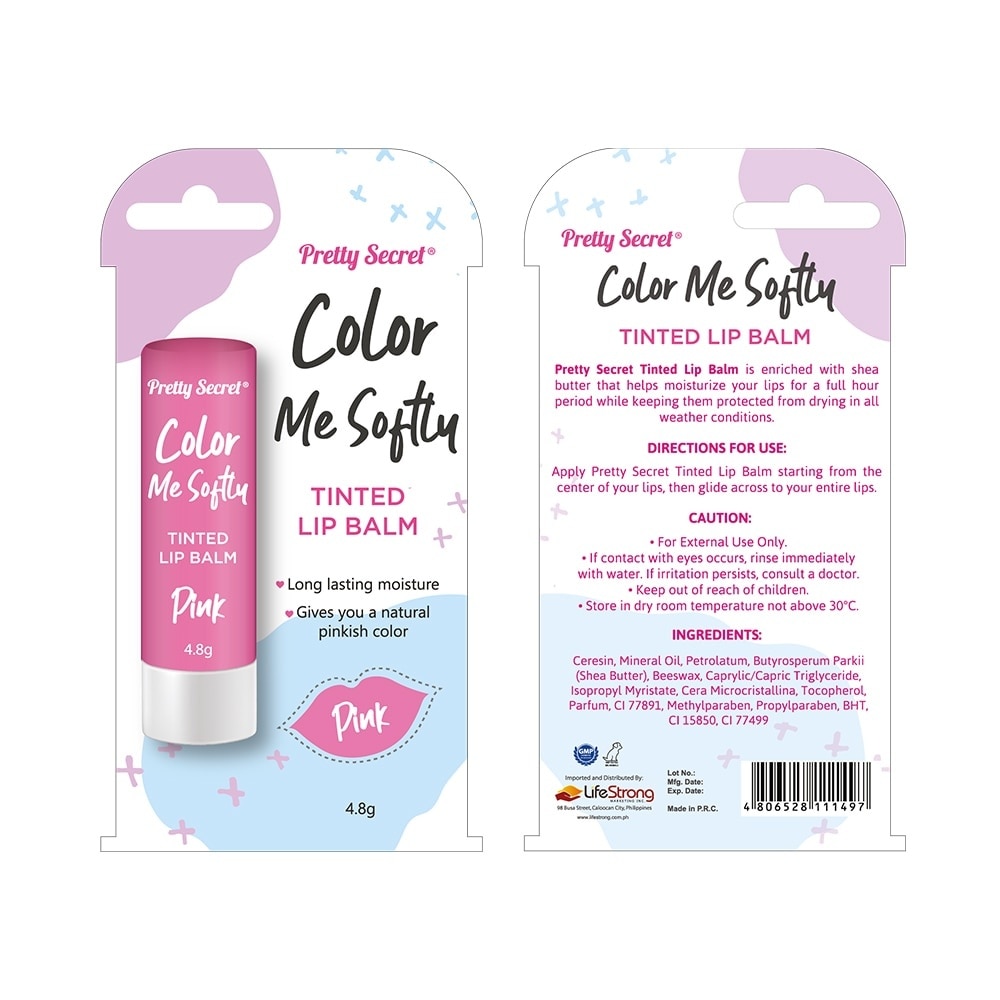 Pink Lip Balm with Tint 4.8g