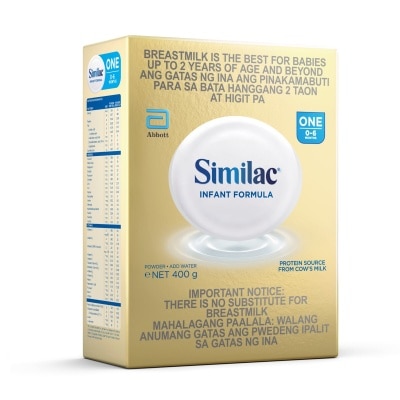 SIMILAC Similac with HMO 400g for Infants 0-6 Months