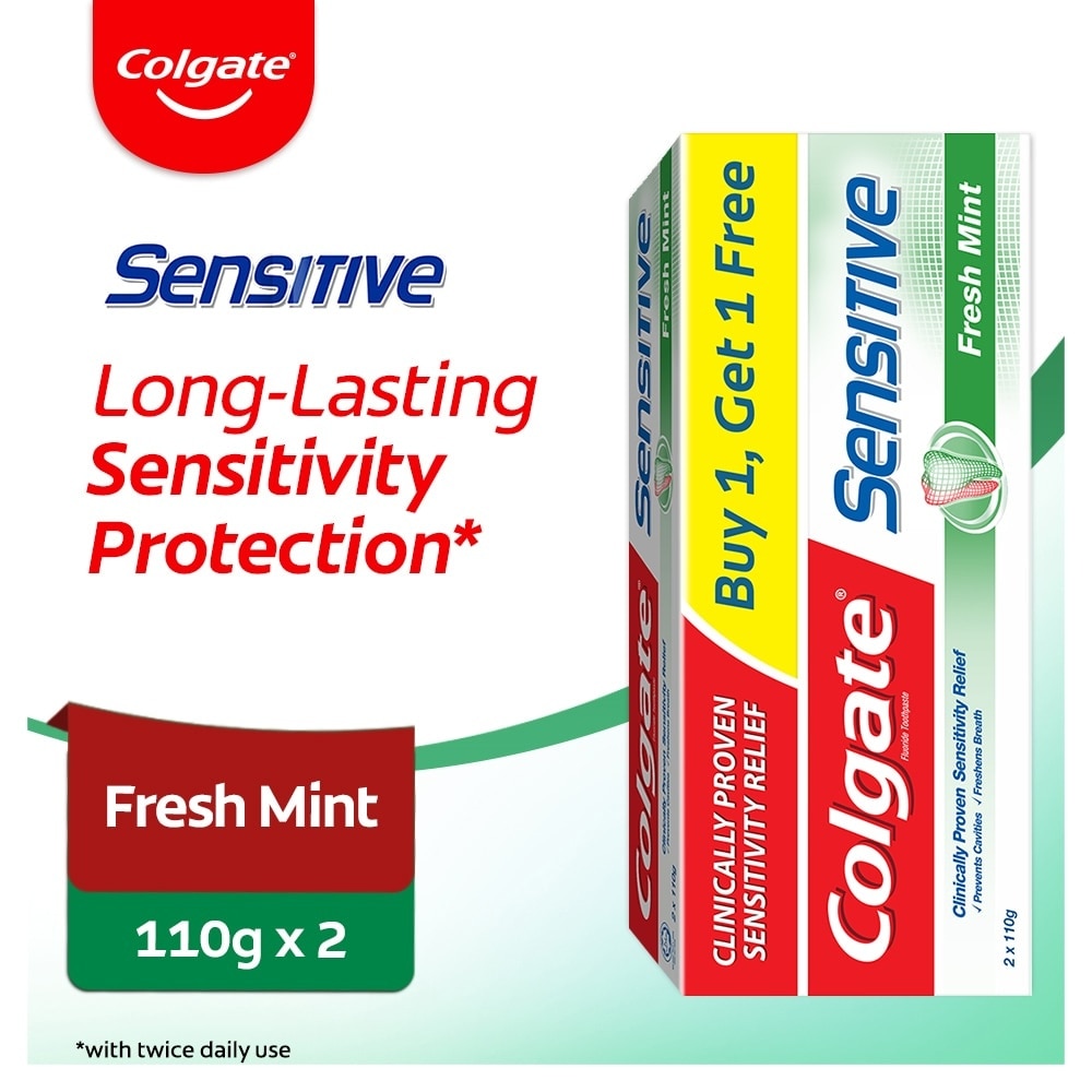 Sensitive Fresh Mint 2 x 110g