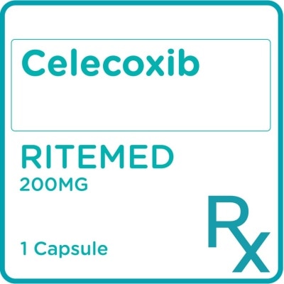 RITEMED Celecoxib 200mg 1 Capsule [PRESCRIPTION REQUIRED]