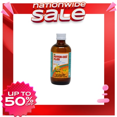 POTENCEE Non Acidic Vitaminc C + Zinc 120ml