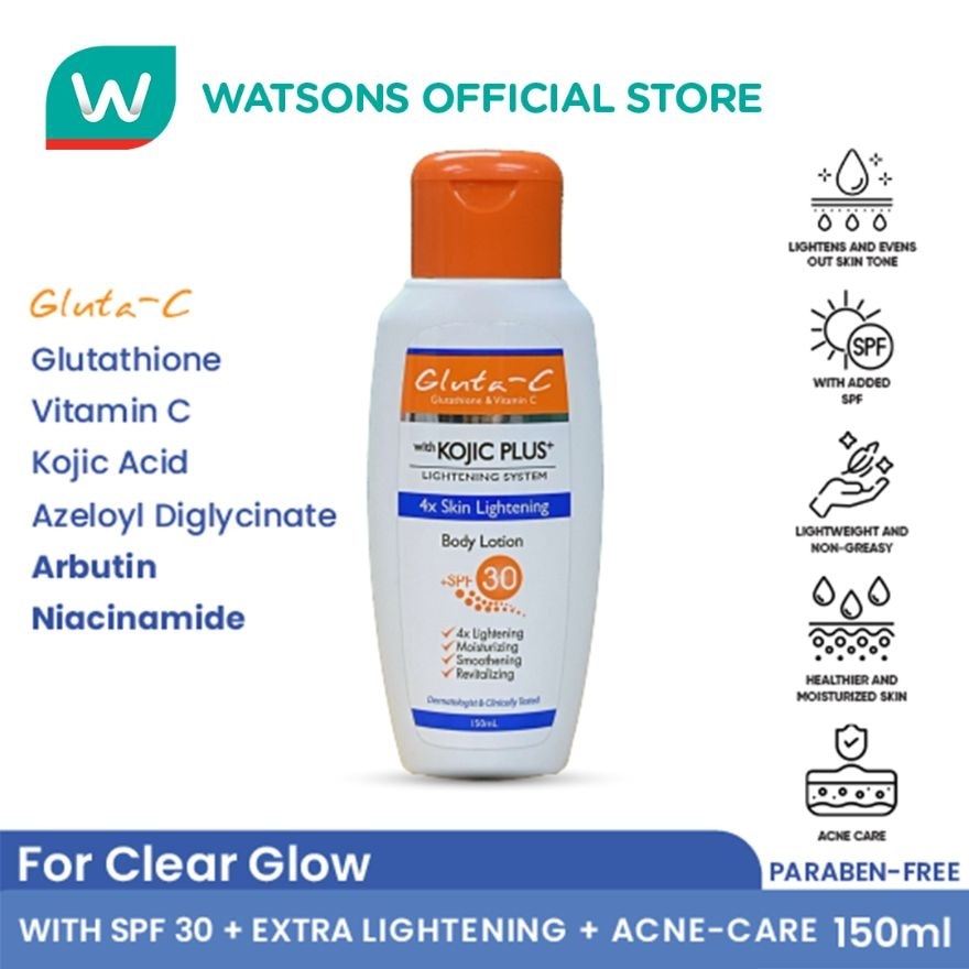 GLUTA C Kojic Plus Lightening Lotion SPF 30 150ml