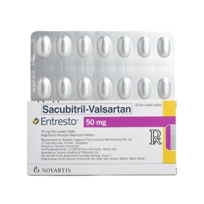 ENTRESTO Entresto Sacubitril 50mg 1 Tablet [Prescription Required]