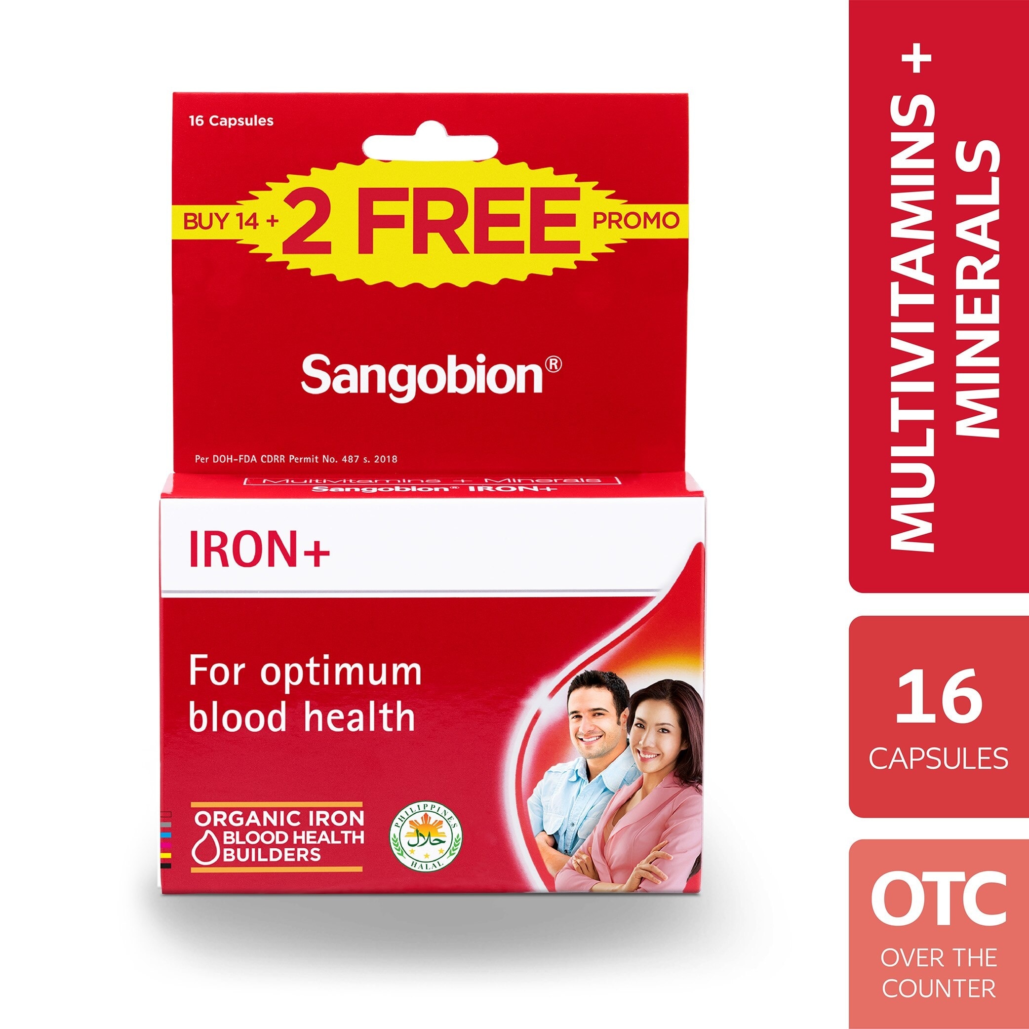 Iron+ 14+2 Capsules Promo Pack