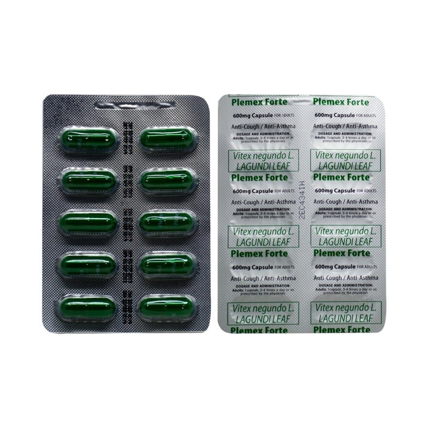 Vitex negundo 600mg 1 Capsule