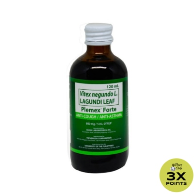PLEMEX Vitex negundo 600mg/5mL Syrup 120mL