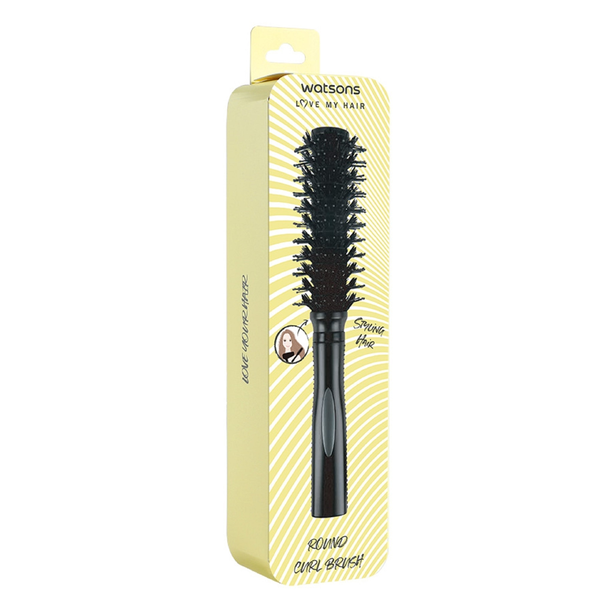 Aluminum Round Vent Styling Hair Brush