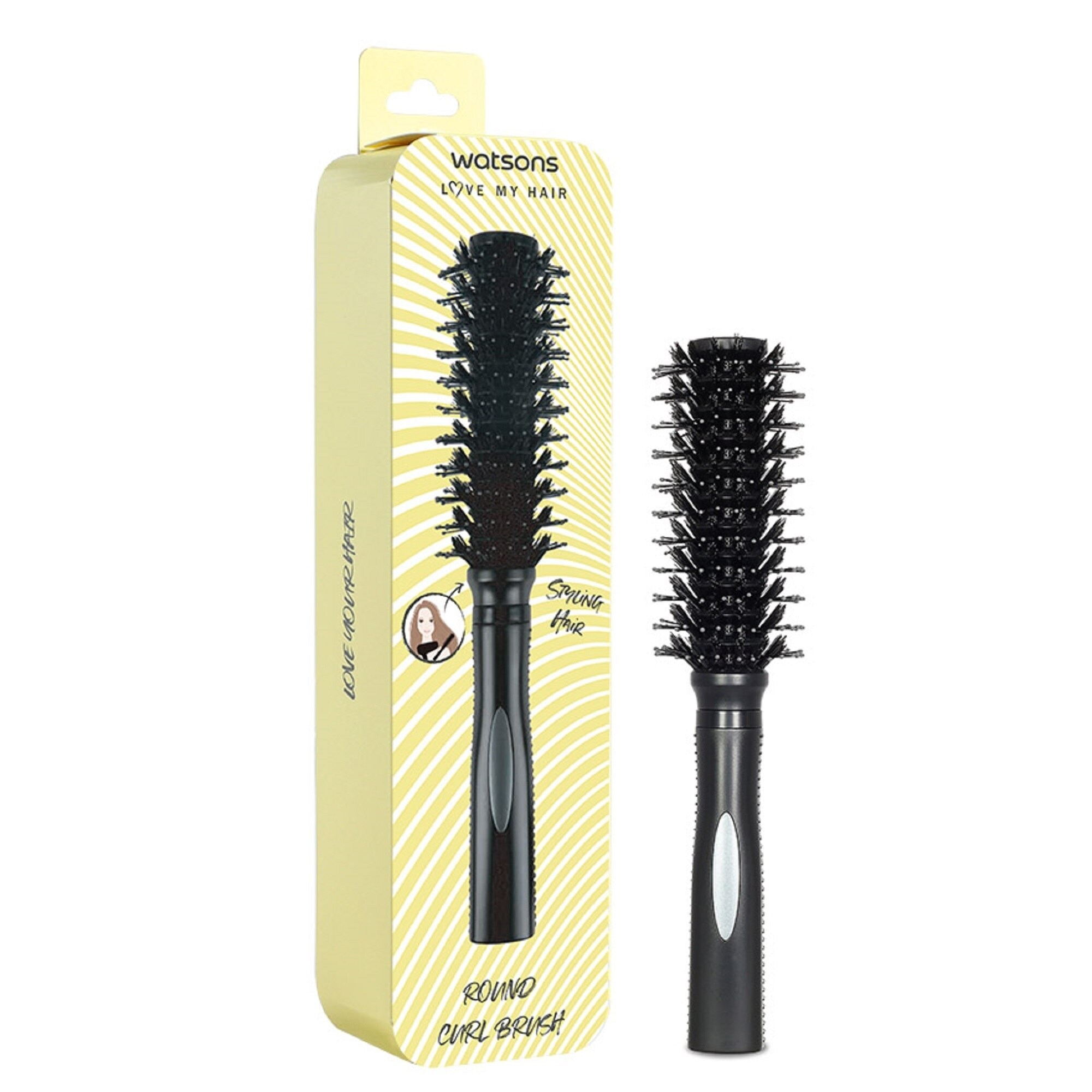 Aluminum Round Vent Styling Hair Brush