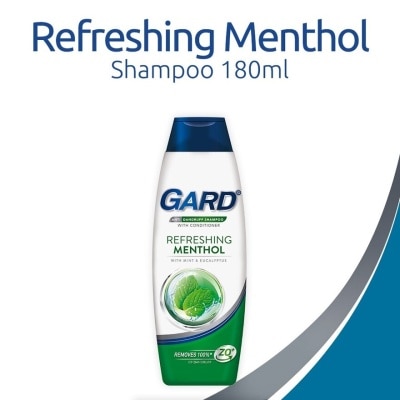 GARD Anti-Dandruff Refreshing Menthol Shampoo 180ml