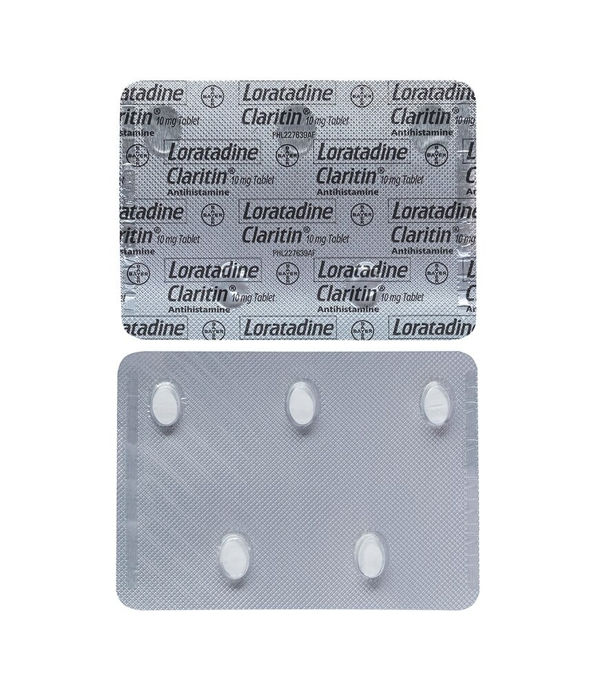 Claritin Loratadine 10mg 4+1 Pack