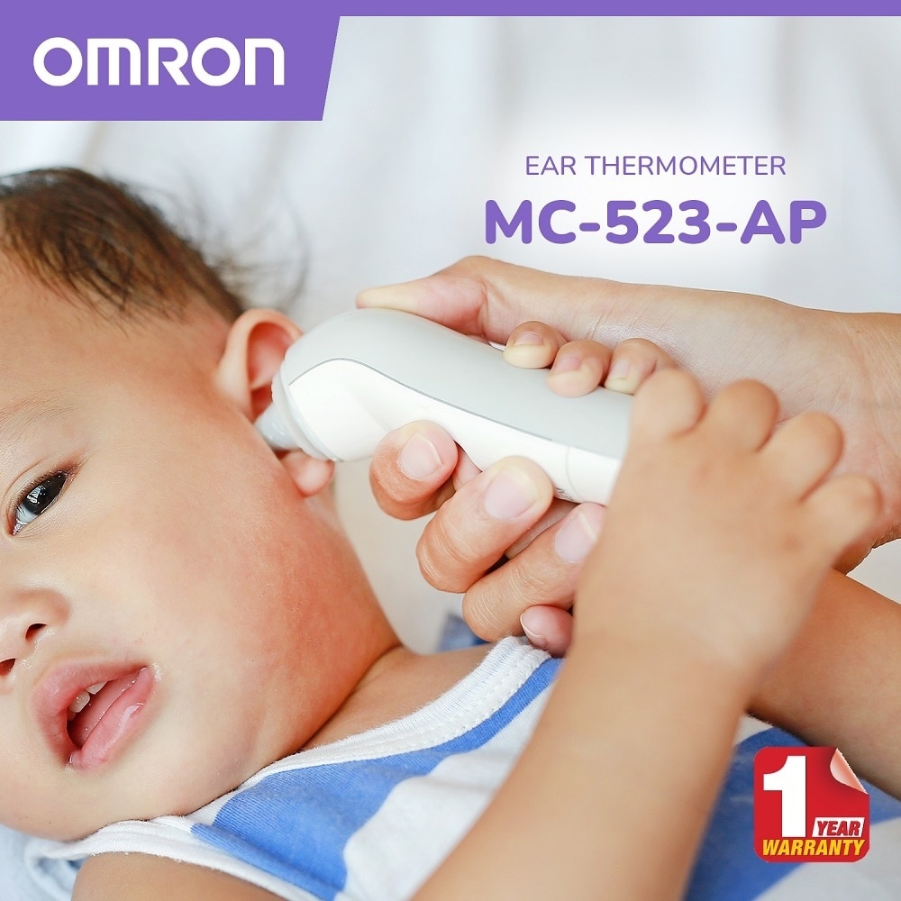 OMRON TH839S Digital Ear Thermometer for Baby and Body Temperature