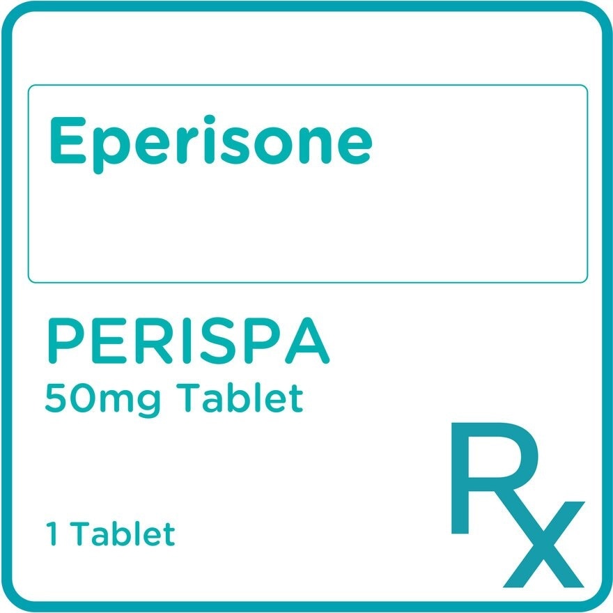 Eperisone 50mg 1 Tablet [Prescription Required]