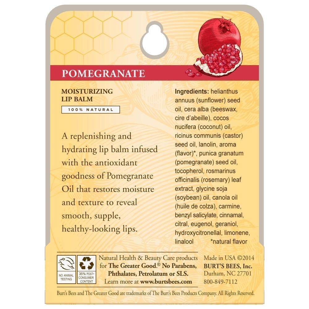 Pomegranate - Lip Balm - 4.25 G