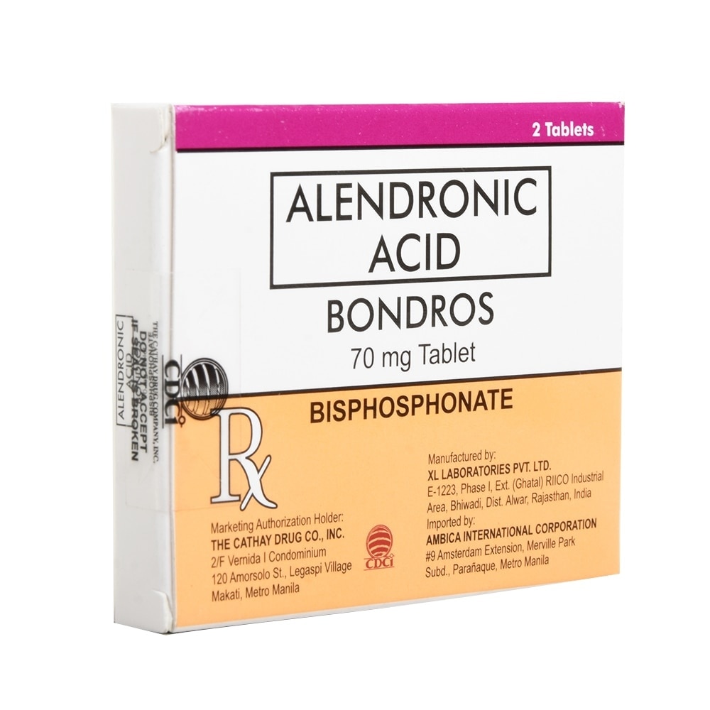 Alendronic Acid 70mg 2 Tablets [PRESCRIPTION REQUIRED]