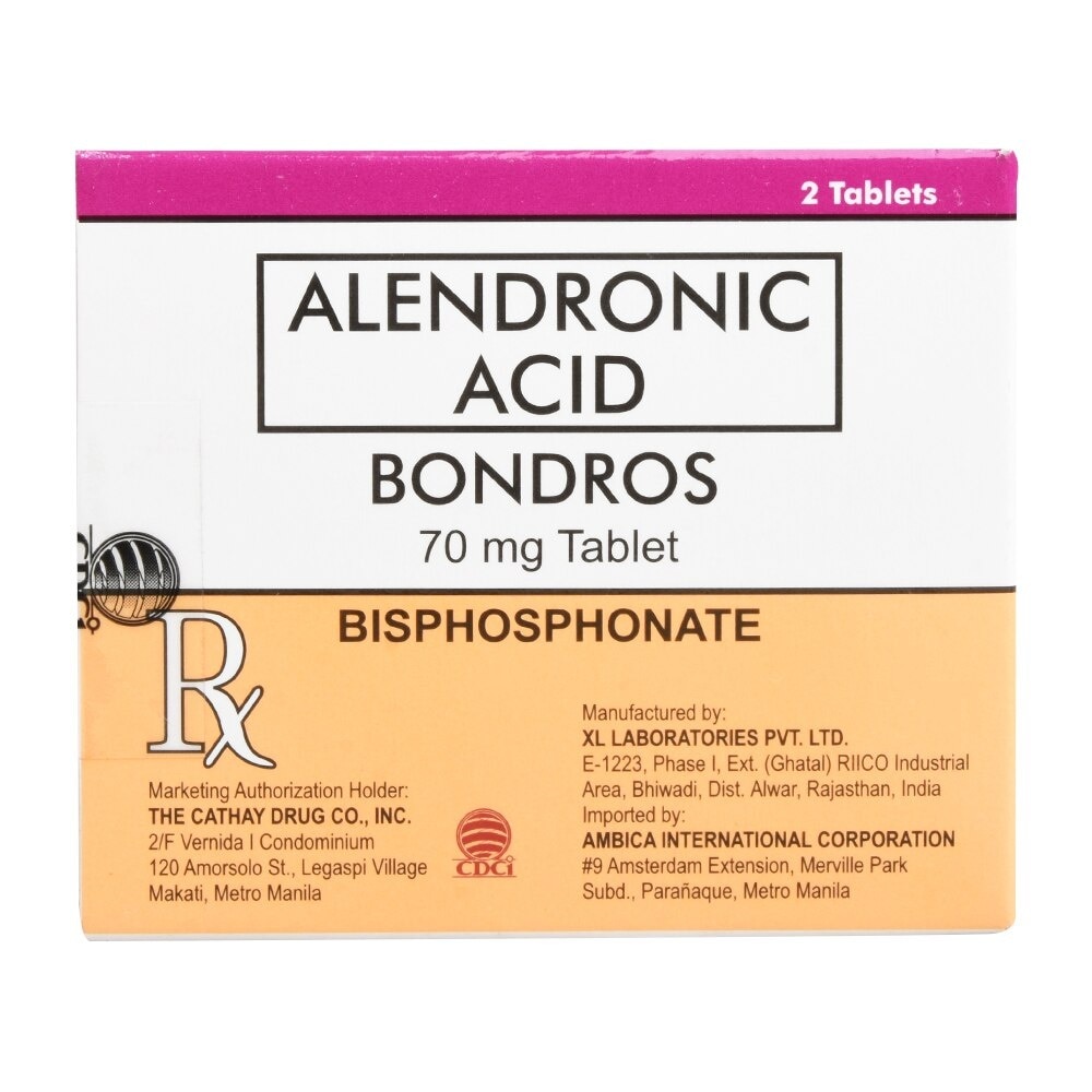 Alendronic Acid 70mg 2 Tablets [PRESCRIPTION REQUIRED]