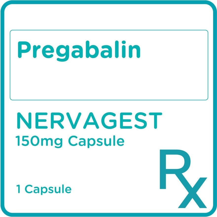 Pregabalin 150mg 1 Capsule [PRESCRIPTION REQUIRED]