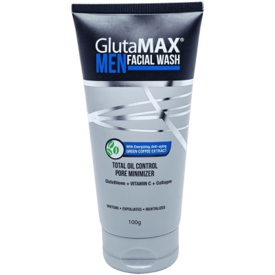 GLUTAMAX Men Facial Wash Total Oil Control Pore Minimizer 100g