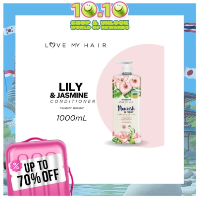 WATSONS Scented Nourishing Lily and Jasmine Conditioner 1L