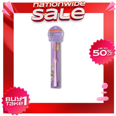 SANSFLUO Baby Toothbrush Step 1 (Pink)