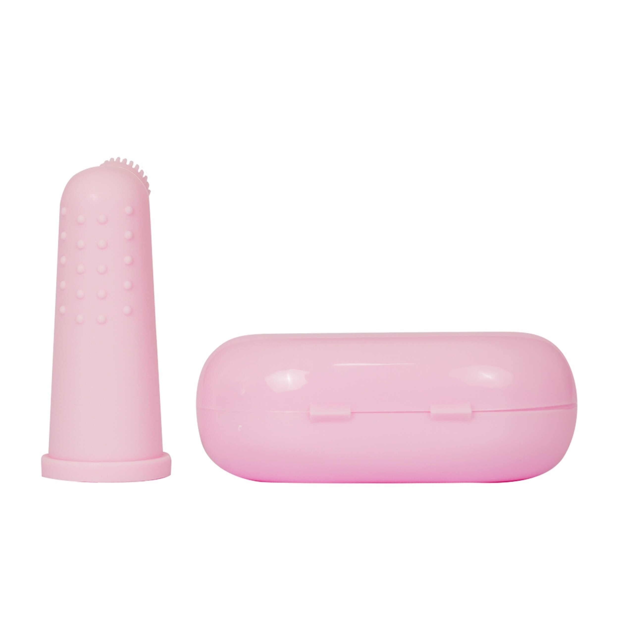 Infant's Dental Brush and Gum Massager (Pink)