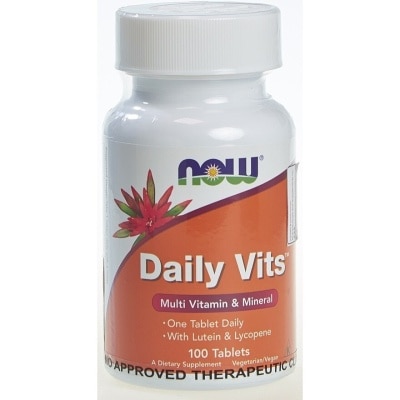 NOW Daily Vits Multi Vitamin and Mineral 100 Tablets