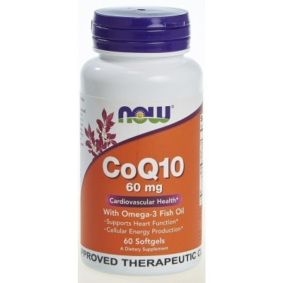 NOW Coq10 60mg 60 Softgels