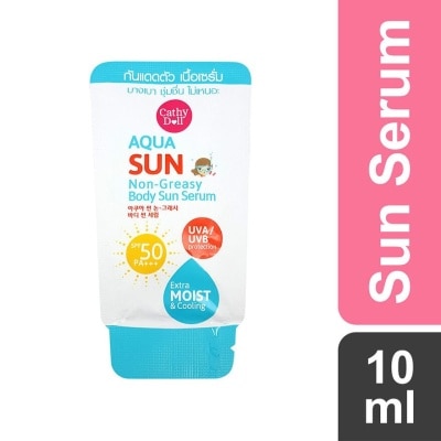 CATHY DOLL Aqua Sun Non Greasy Body Sun Serum SPF50 PA+++ 10ml