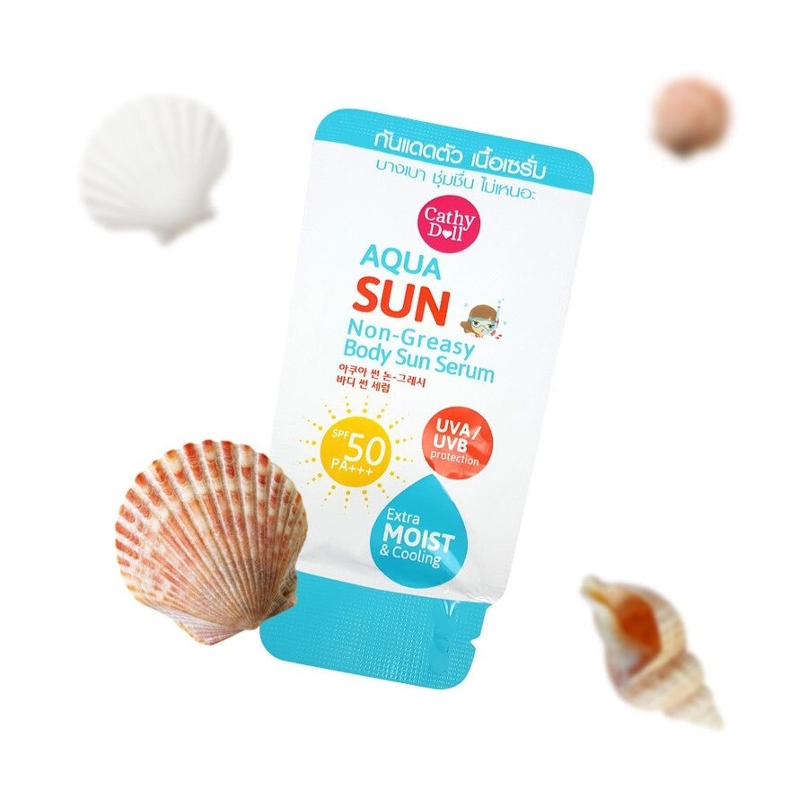 Aqua Sun Non Greasy Body Sun Serum SPF50 PA+++ 10ml