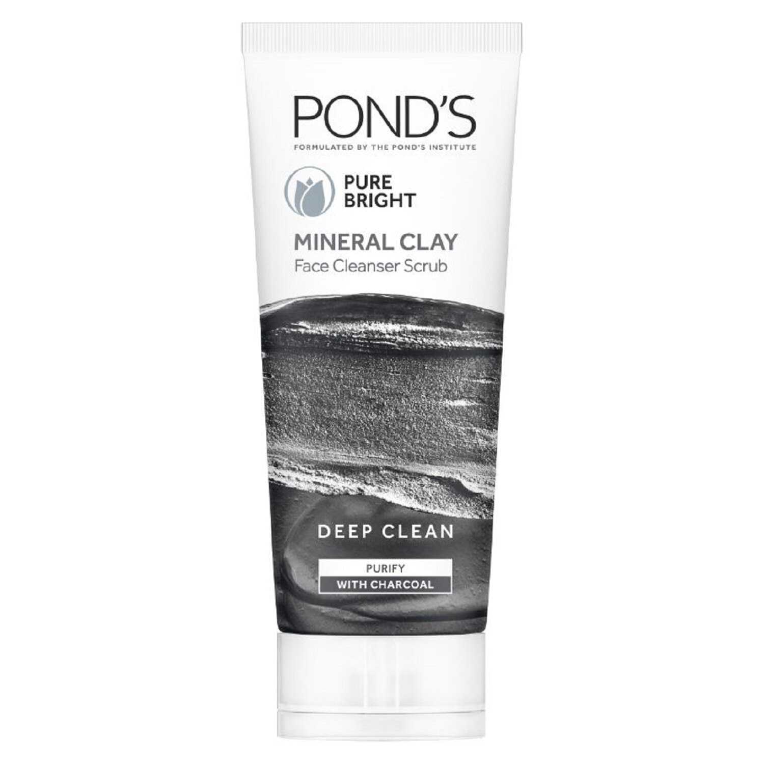 Ponds Pure White Mineral Clay Facial Foam 90g