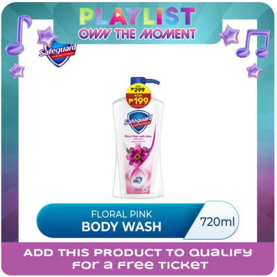 SAFEGUARD - SAFEGUARD SAFEGUARD Pink Aloe Body Wash 720mL