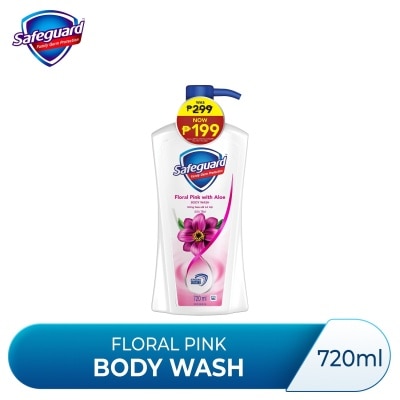 SAFEGUARD Pink Aloe Body Wash 720mL