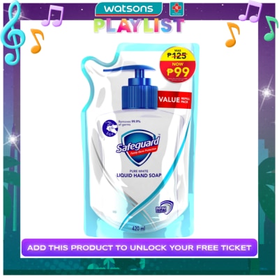 SAFEGUARD SAFEGUARD Liquid Hand Soap White 420ml Refill