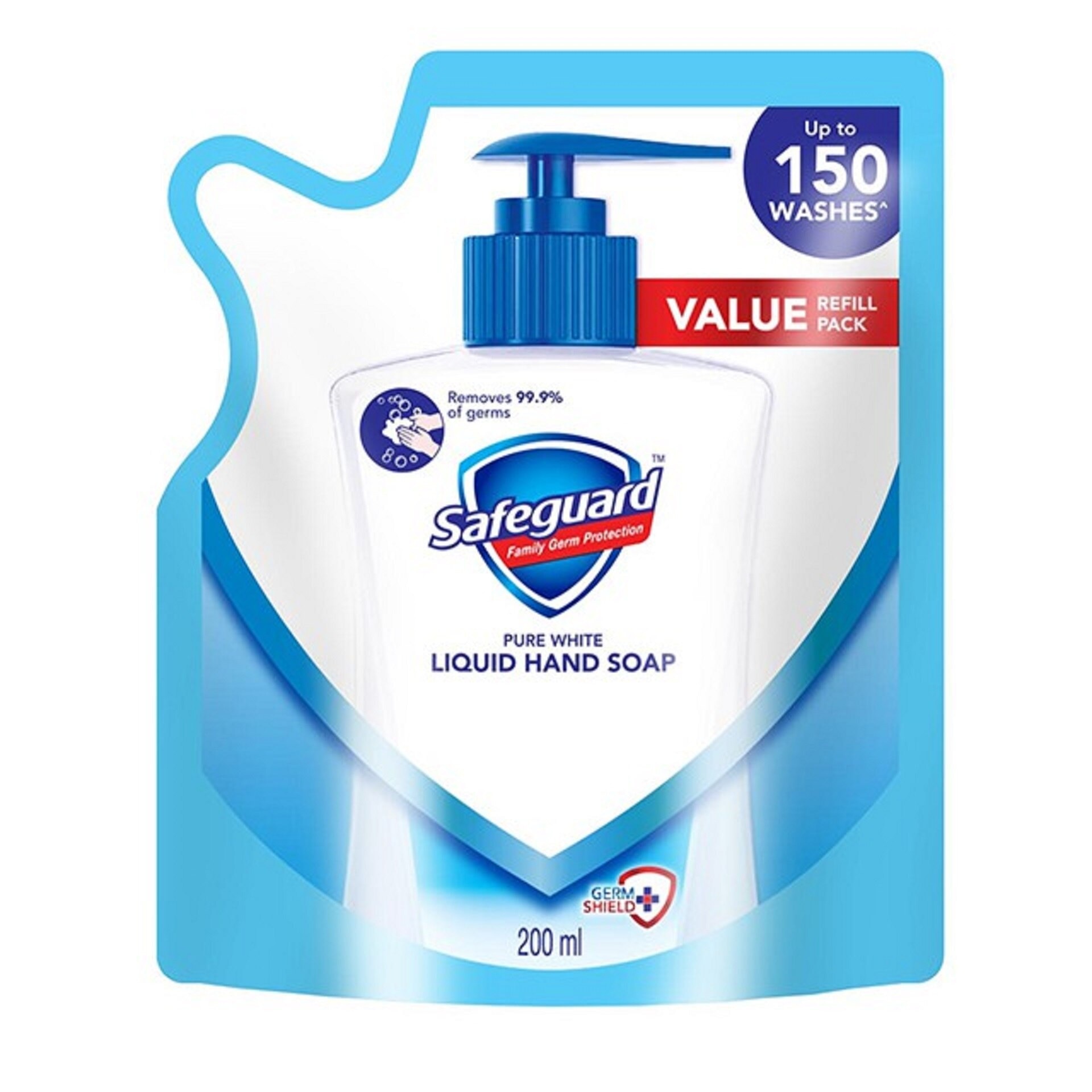 Pure White Liquid Hand Soap Refill 200mL