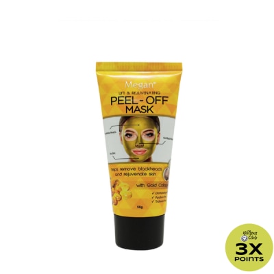 MEGAN Gold Collagen Peel Off Clay Mask 50g