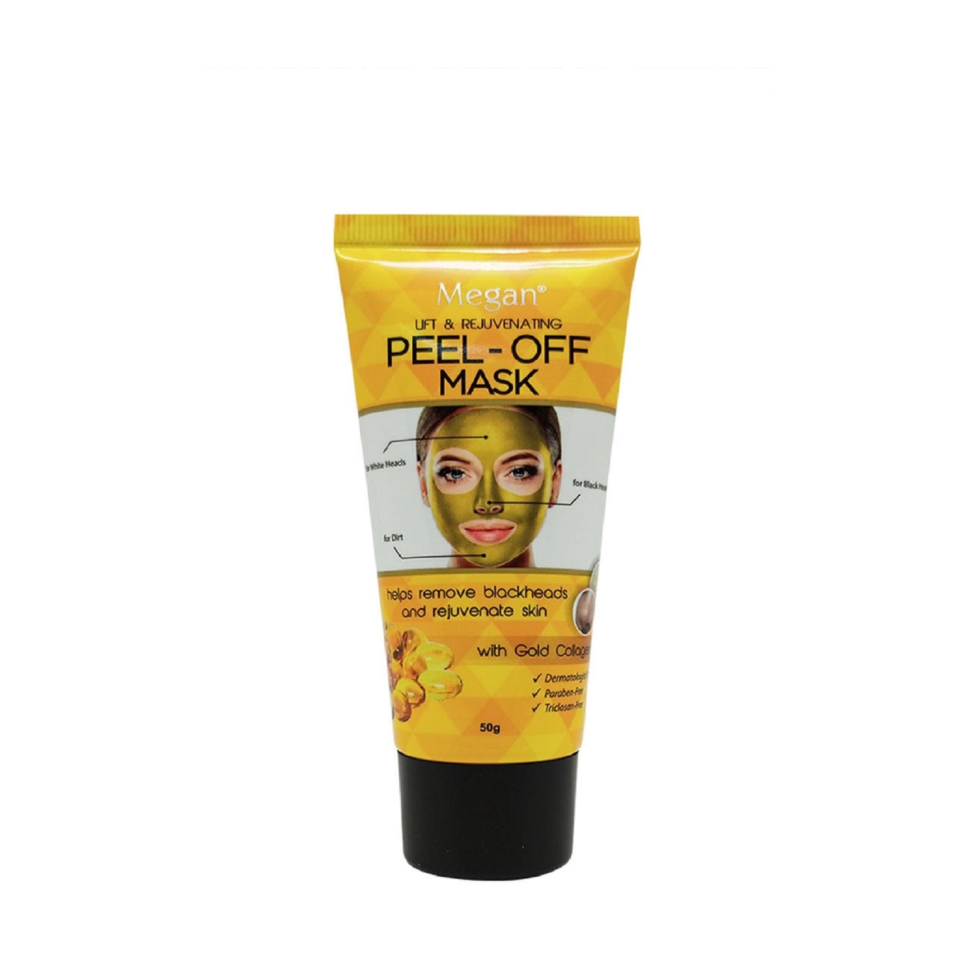 Gold Collagen Peel Off Clay Mask 50g