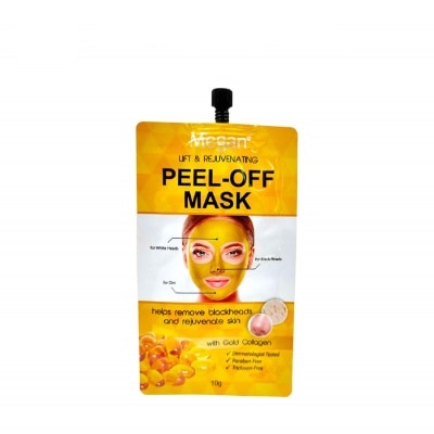 MEGAN Gold Collagen  Peel Off Clay Mask 10g