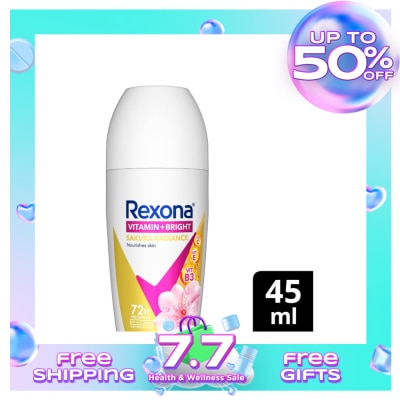 REXONA REXONA Women Deodorant Roll-On Natural Brightening Fresh Sakura 45ml
