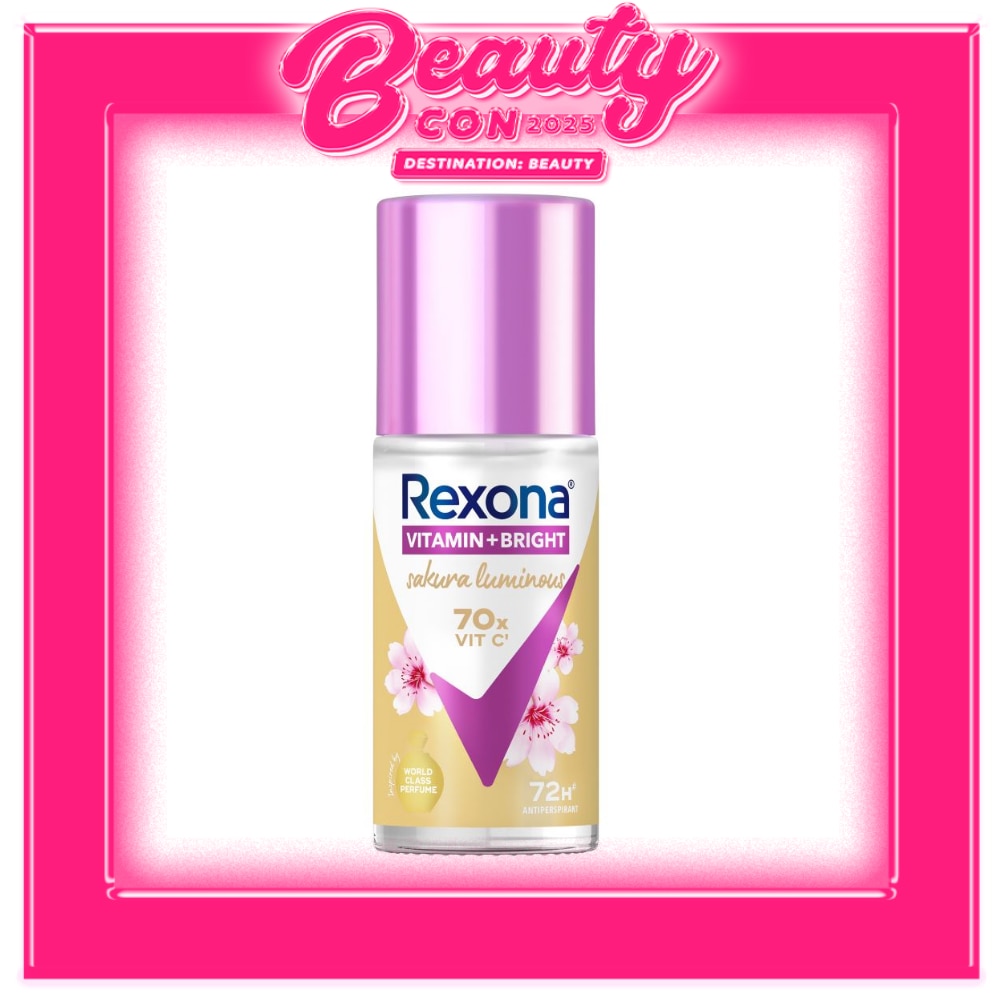 REXONA Women Deodorant Roll-On Natural Brightening Fresh Sakura 45ml