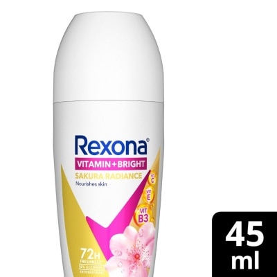 REXONA REXONA Women Deodorant Roll-On Natural Brightening Fresh Sakura 45ml