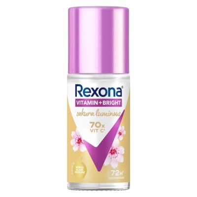 REXONA REXONA Women Deodorant Roll-On Natural Brightening Fresh Sakura 45ml