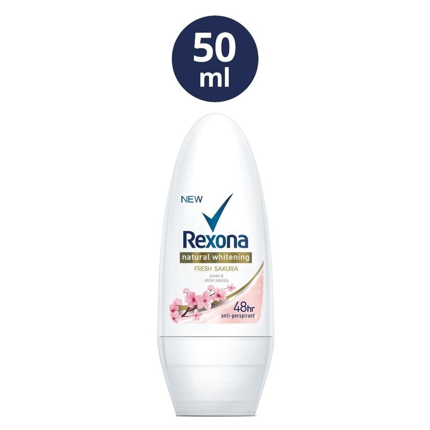 REXONA Women Deodorant Roll-On Natural Brightening Fresh Sakura 45ml