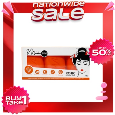 MIKI SAN Kojic Original Bar Soap 90gx3