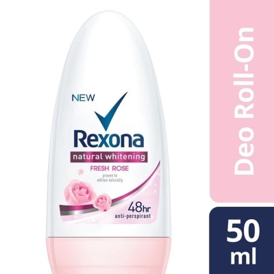 REXONA REXONA Women Deodorant Roll-On Natural Brightening Fresh Rose 50ml