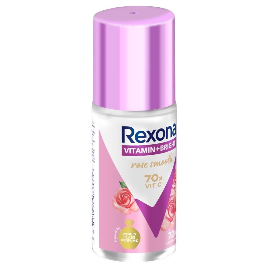 REXONA Women Deodorant Roll-On Natural Brightening Fresh Rose 50ml