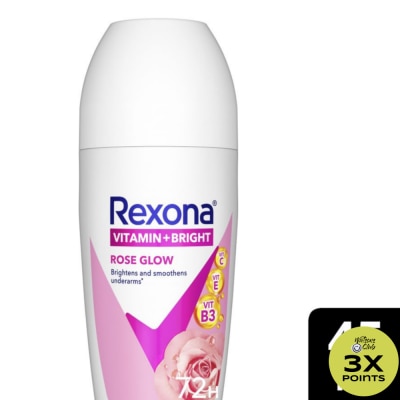 REXONA REXONA Women Deodorant Roll-On Natural Brightening Fresh Rose 50ml