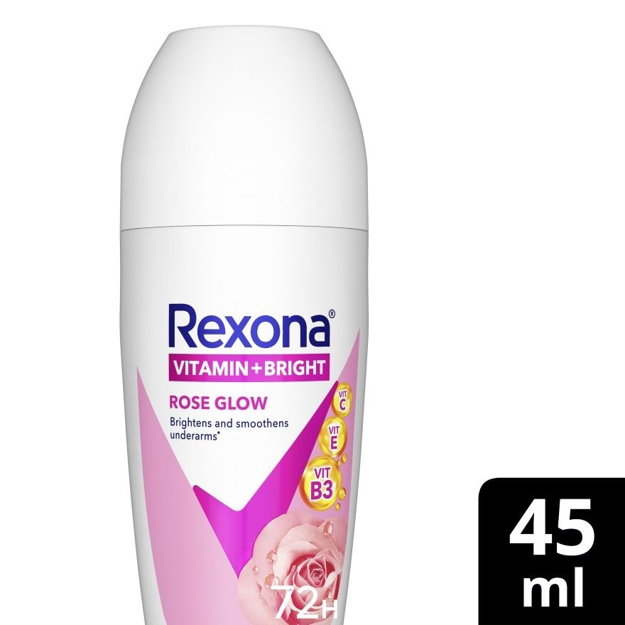 REXONA Women Deodorant Roll-On Natural Brightening Fresh Rose 50ml