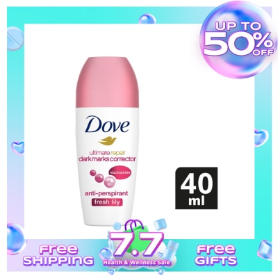 DOVE Dove Deodorant Roll-On Ultimate Repair Dark Marks Corrector Fresh Lily 40ML