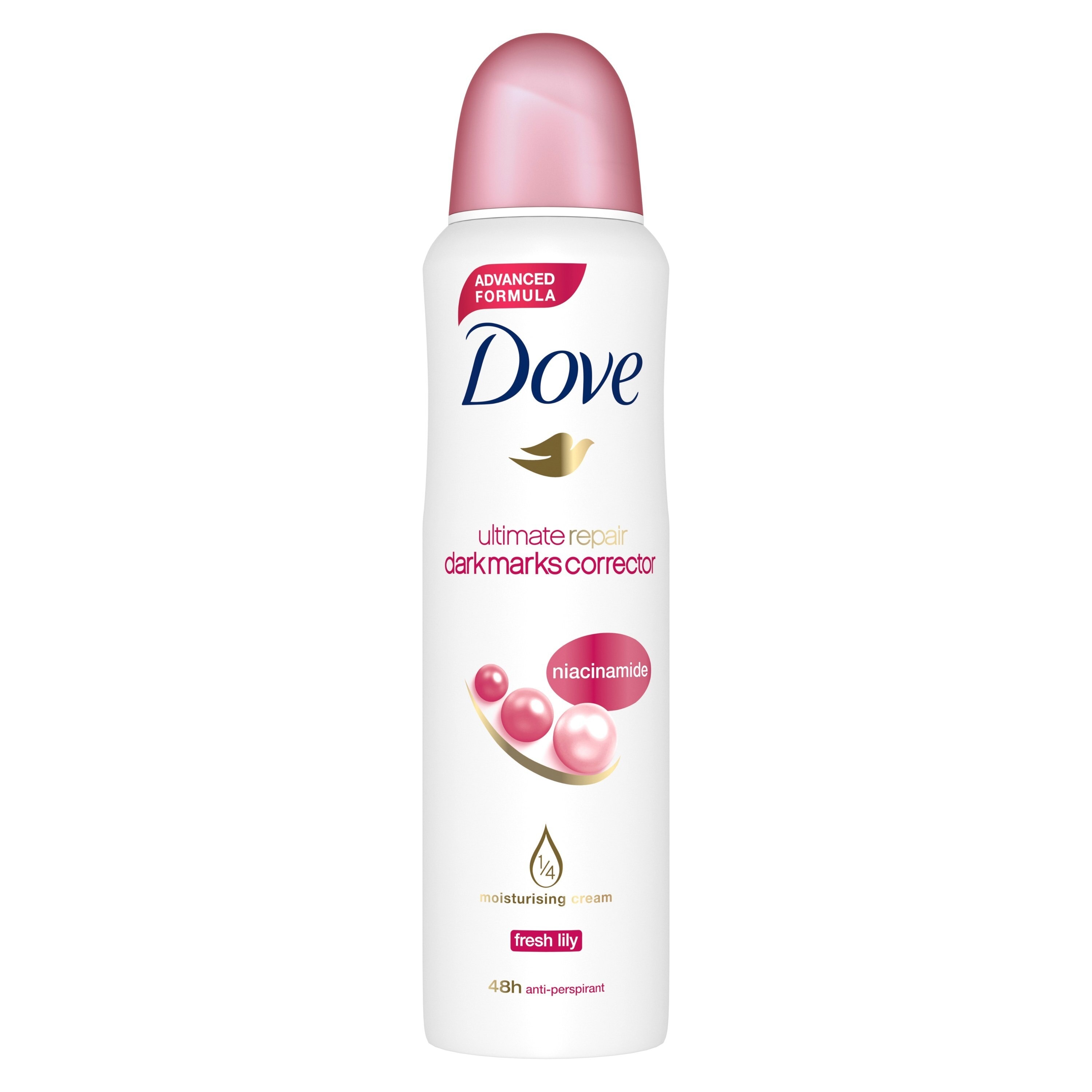 Dove Deodorant Spray Ultimate Repair Dark Marks Corrector Fresh Lily 150ML